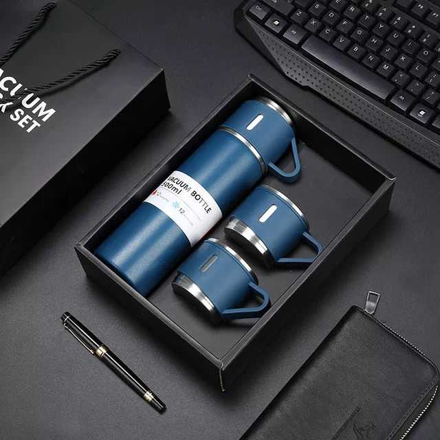 2pcs-mug set- thermos flask