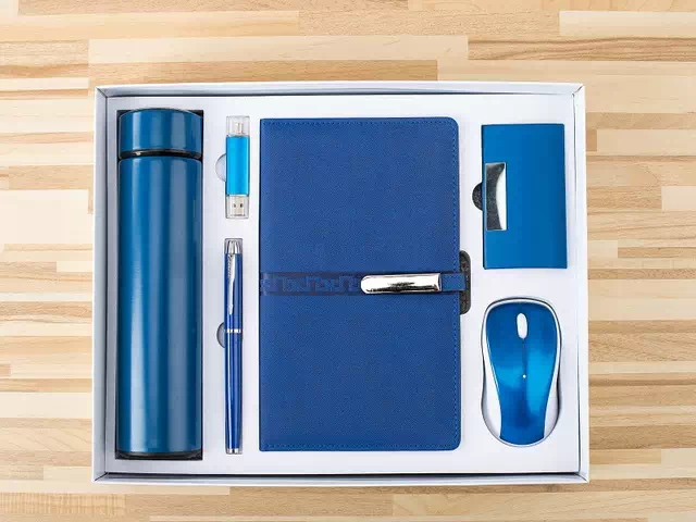6in1 giftset - waterbottle-notebook-pen-flashdrive-wireless mouse-cardcase giftset, premium giftset, executive giftset, 6in1 giftset