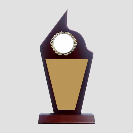 wooden award