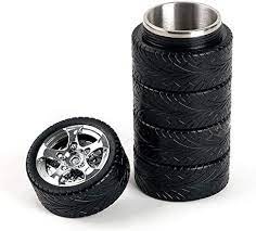 tyre mug-tyre shape stainless steel mug