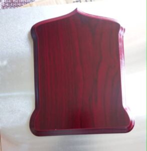 wooden award