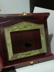 wooden award
