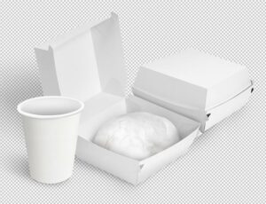 mock up pizza box