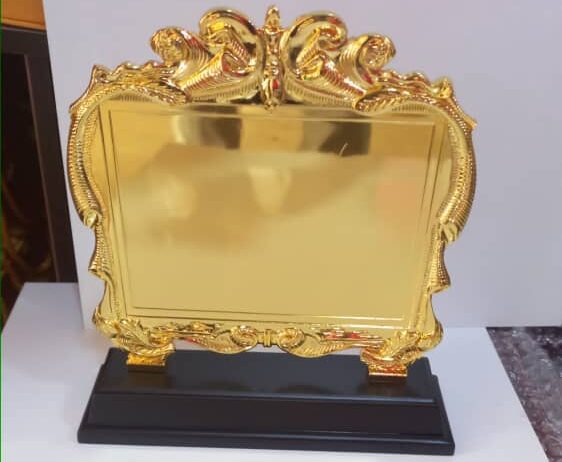 wooden award