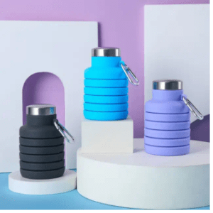 collapsible silicone sport bottle