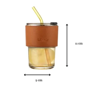 bamboo straw glass