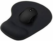 mouse pad with gel wrist support