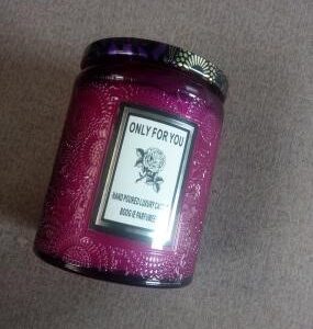 only for you hand poured luxury candle scented candle