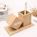 pen port with digital clock