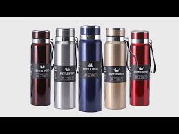 grey children sport bottle with handle