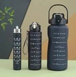 3in1 sport bottle (black, multi color)