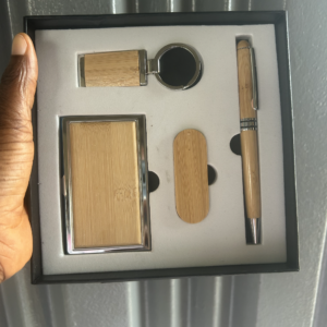 4pcs gift set(key ring, flashdrive, pen, cardcase)